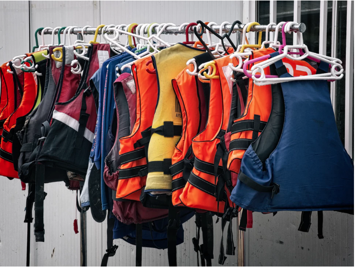 life jackets, lifejacket, not water wings, PFDs, floatation device