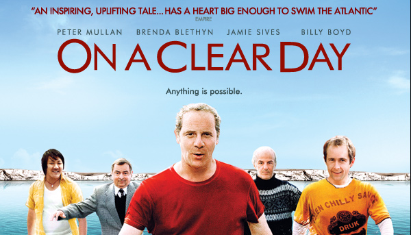 On a Clear Day movie poster - best swimming movies