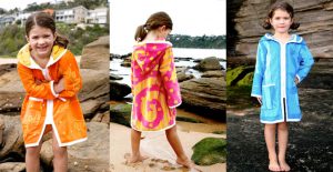 AquaMobile Christmas Gift Ideas for Swimmers Towel Robe Parka