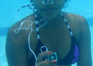 AquaMobile Christmas Gift Ideas for Swimmers WaterProof Headphones