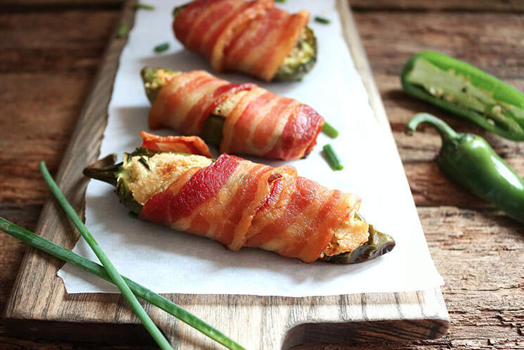 best summer recipes, summer recipes, grilled bacon wrapped jalepano poppers