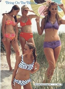 AquaMobile Swim presents the evolution of the swimsuit in the 1970s