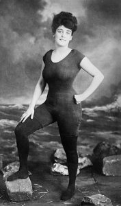 AquaMobile Swim presents the evolution of swimsuits and pioneer Annette Kellerman