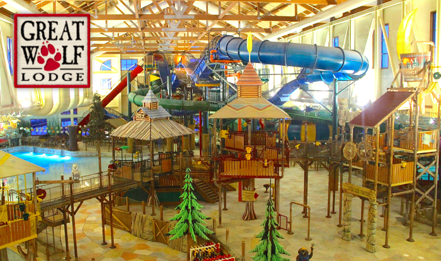 AquaMobile Swim presents the best water parks in North America: Great Wolf Lodge