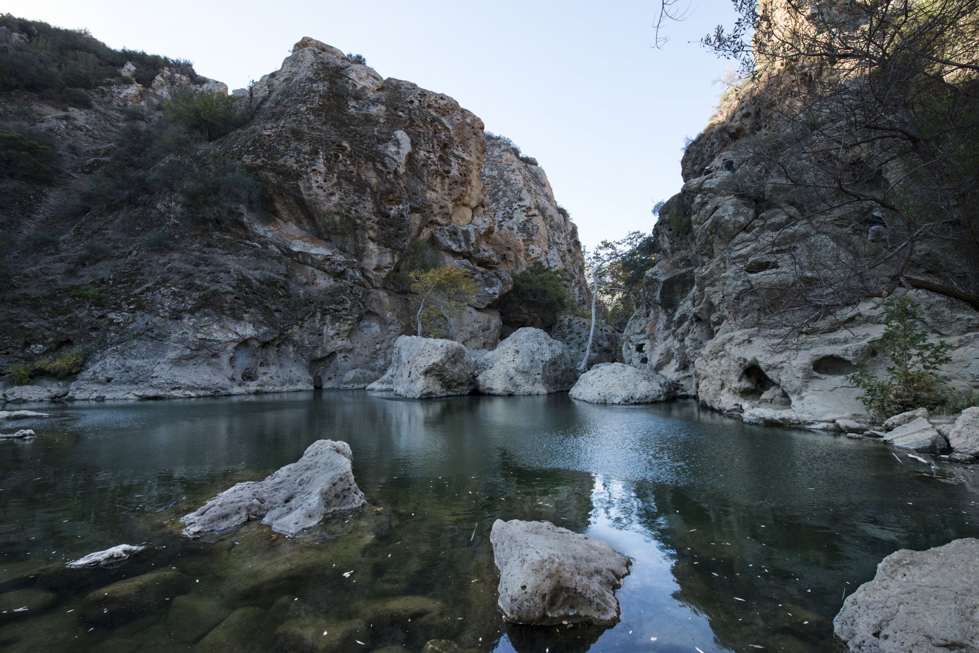 AquaMobile Swim presents Los Angeles' best places to swim: Malibu Creek Rock Pool