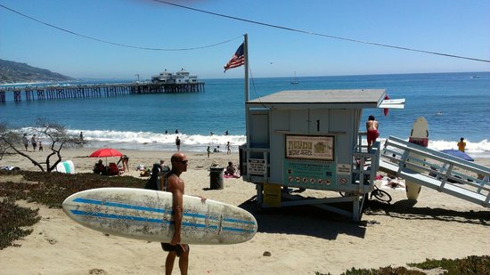AquaMobile Swim presents the best places to swim in Los Angeles: Surfrider Beach