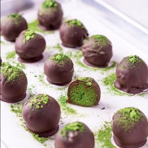 matcha truffles, matcha green tea recipes, matcha truffle recipe