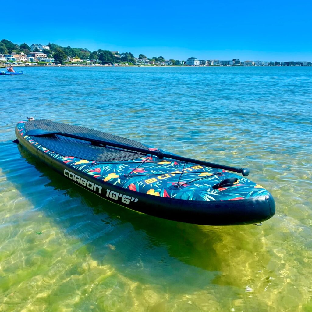Glyde Inflatable Stand Up Paddleboard - stay safe paddle boarding